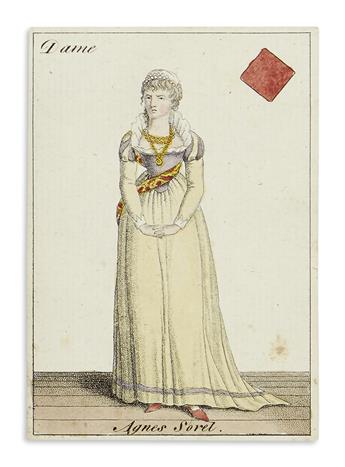 (PLAYING CARDS.) Cotta, J.C. Transformation Deck [Jeanne dArc].